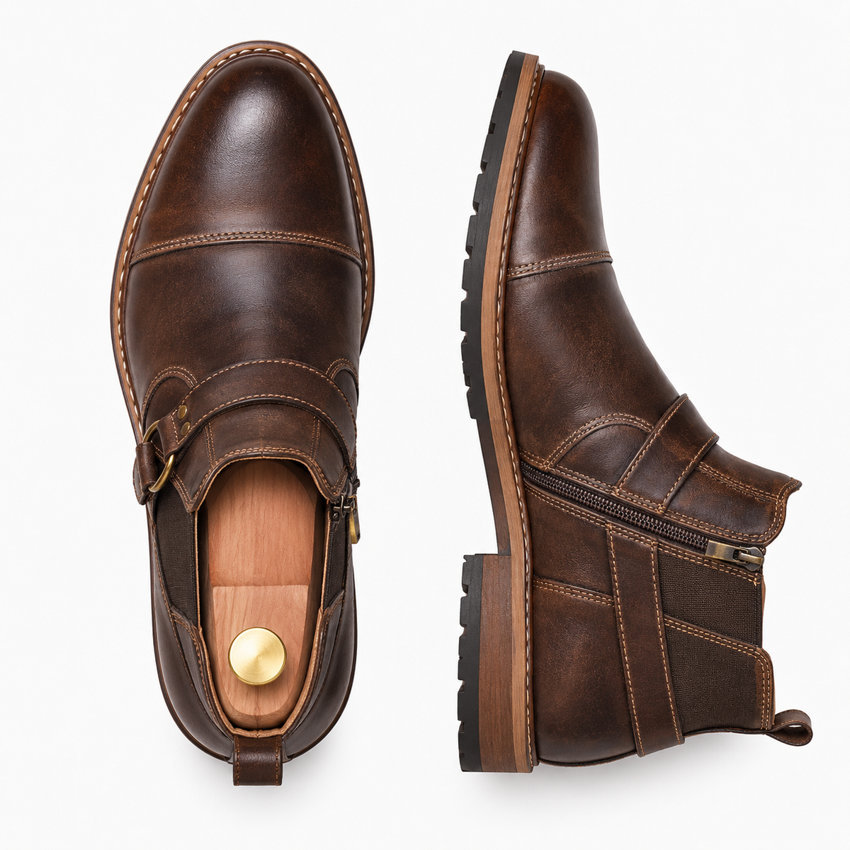 Roadster Leather Boots