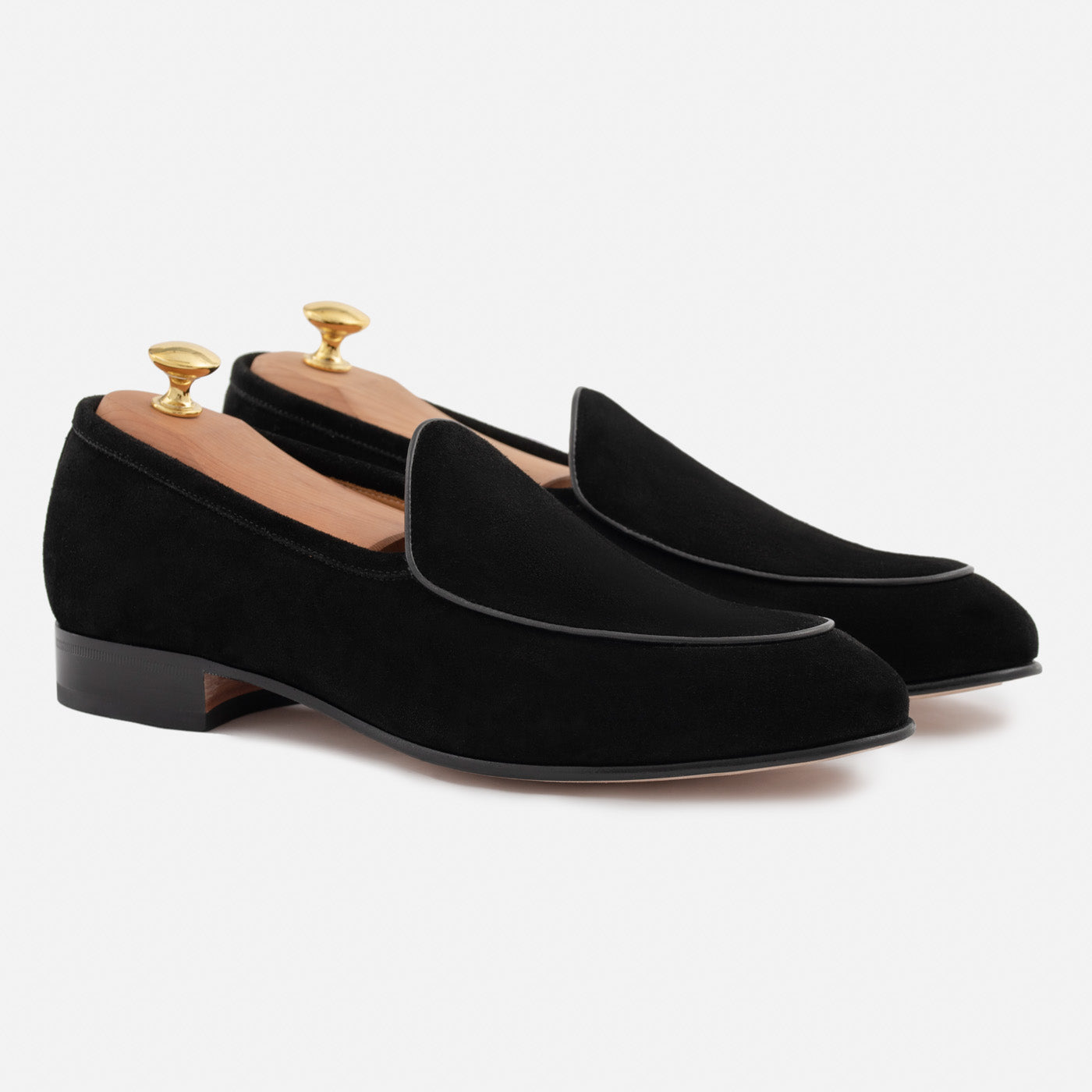 Vincent Men's Belgian Suede Loafers
