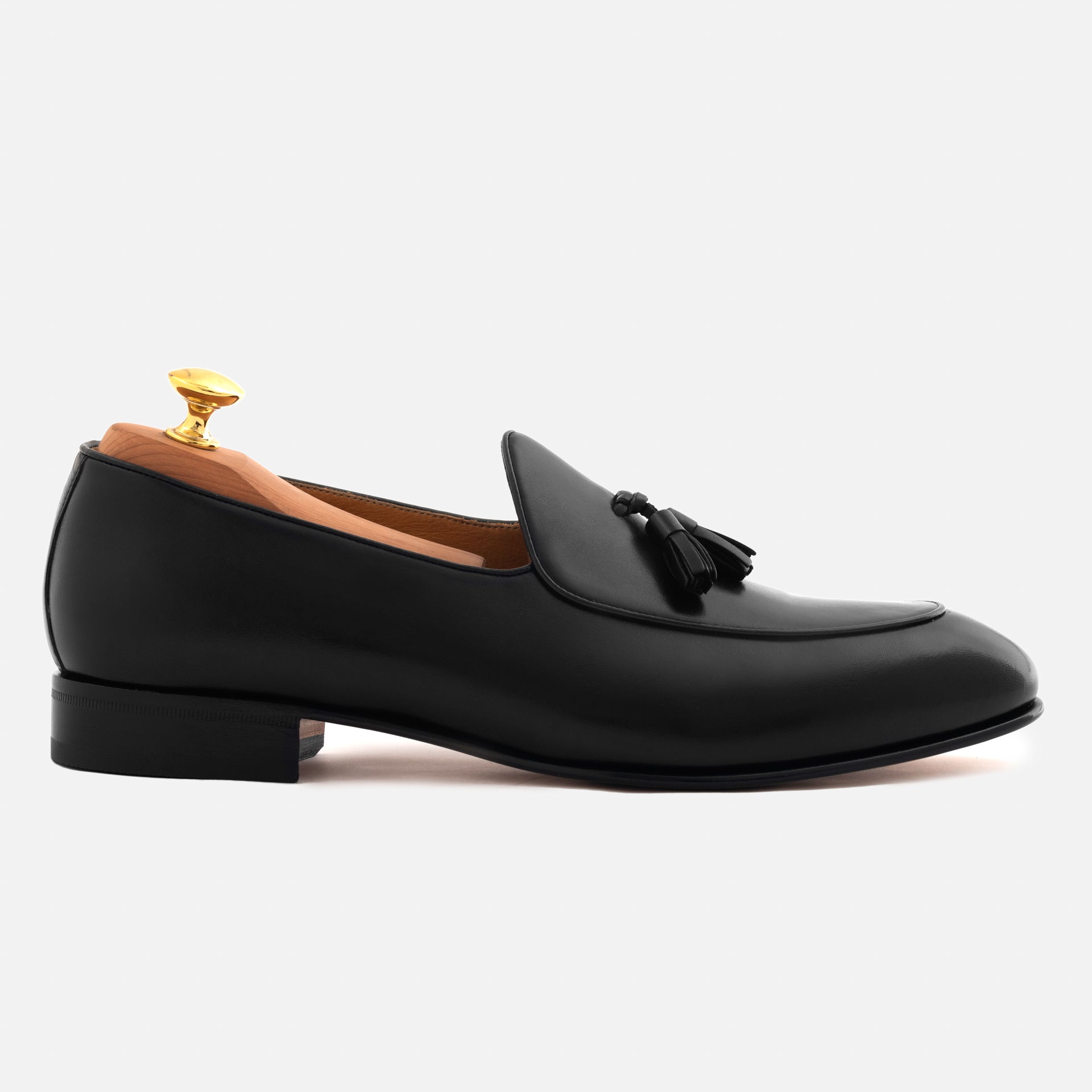 Perry Men's Belgian Loafer in Premium Full-Grain Leather
