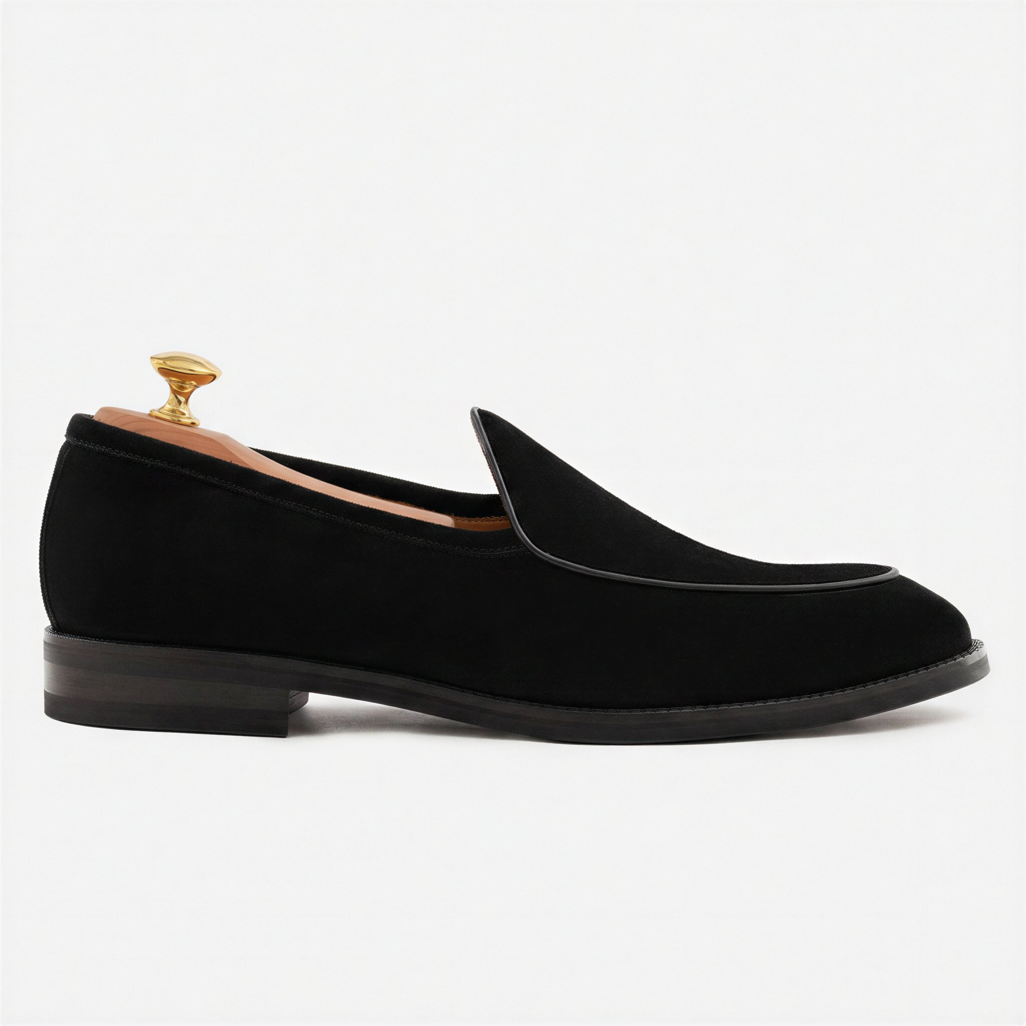 Vincent Men's Belgian Suede Loafers