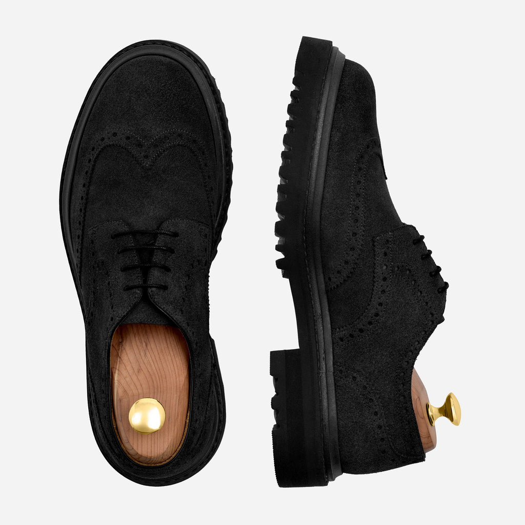 Gibson Wingtips - Suede -  Men's