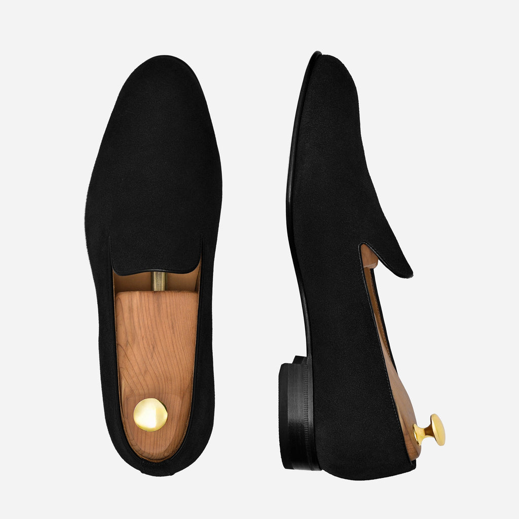 Men’s Langford Wholecut Suede Loafers