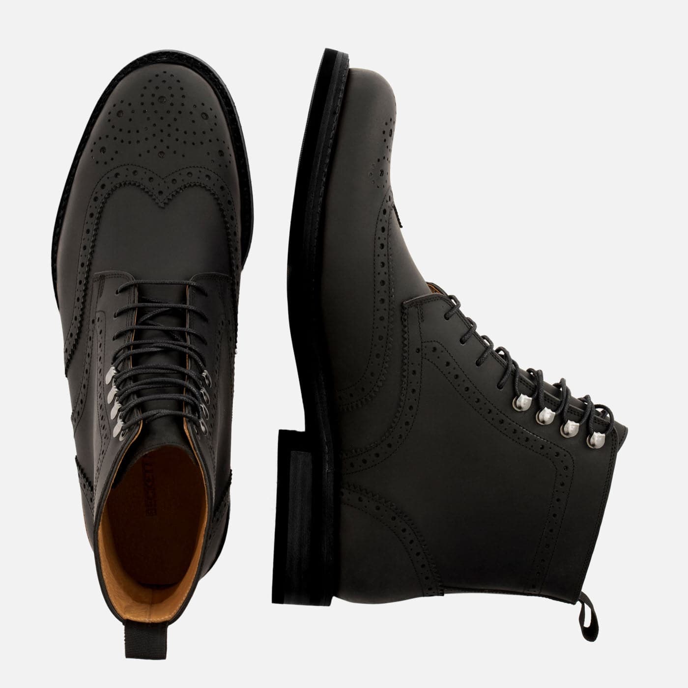 Nolan Men’s Pull-Up Brogue Boots