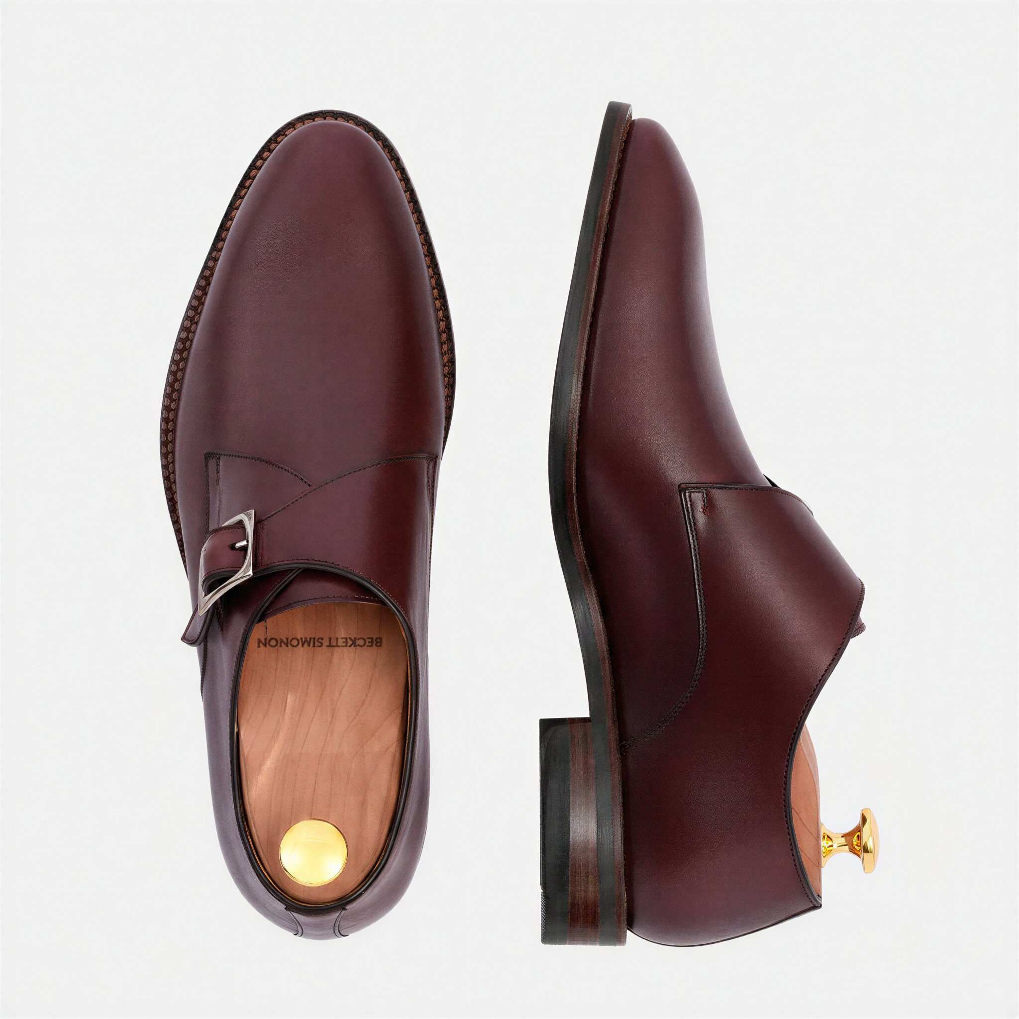 Men's Leonard Monk Strap Shoes