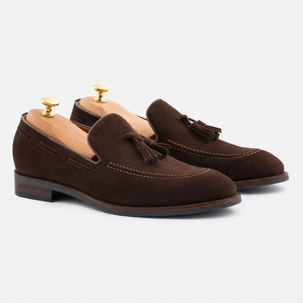 Bernard Men’s Suede Tassel Loafers