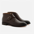 Men’s Gregory Buckle Boots in Premium Full-Grain Leather