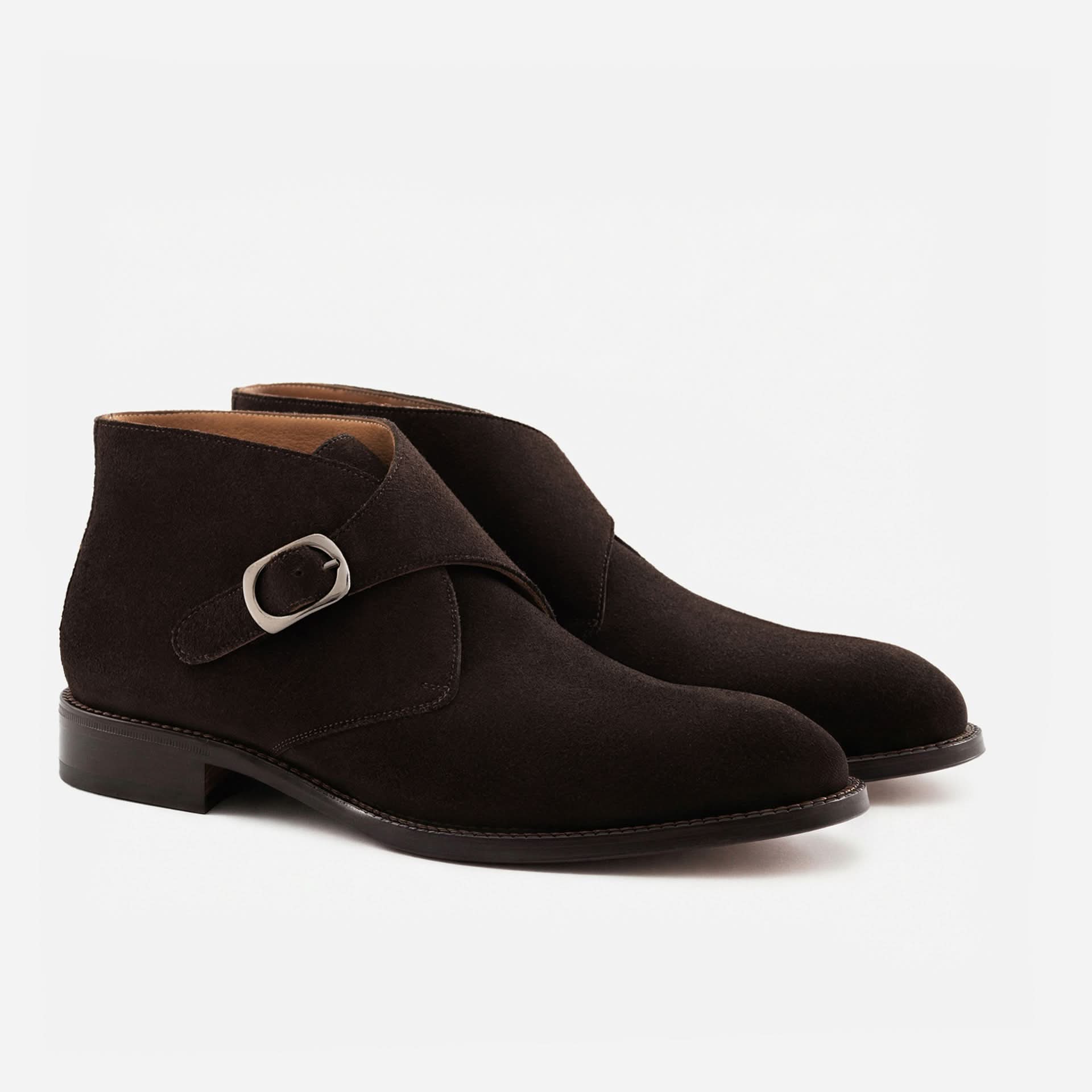 Men’s Gregory Suede Buckle Boots