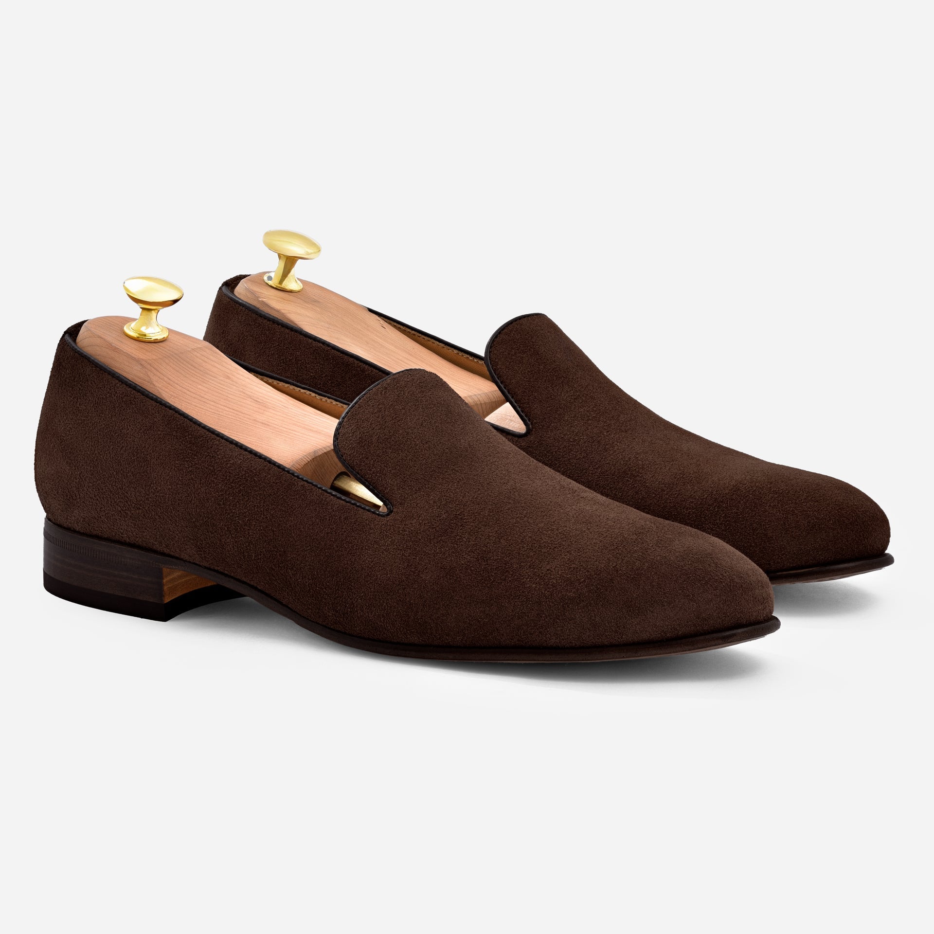 Men’s Langford Wholecut Suede Loafers