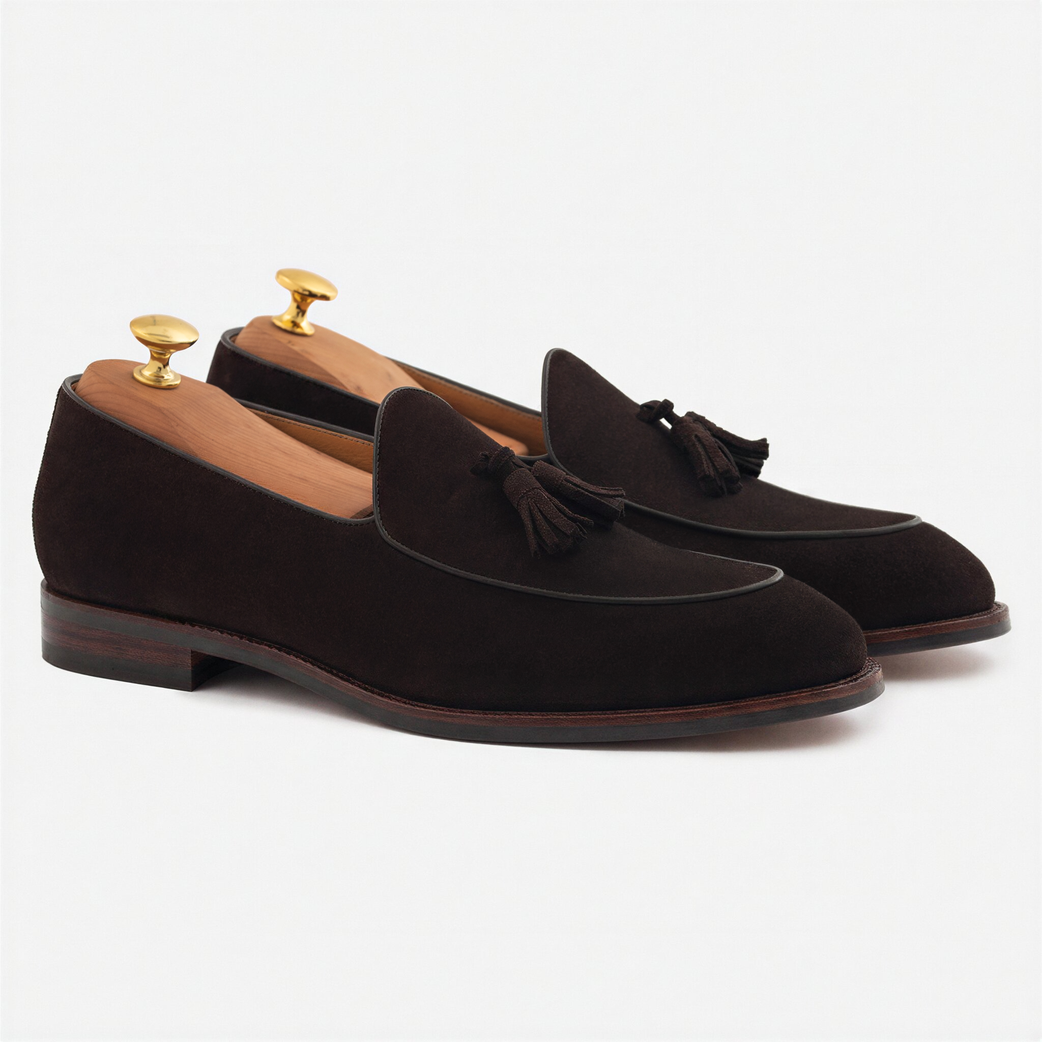 Perry Men’s Belgian Loafers in Water-Repellent Suede