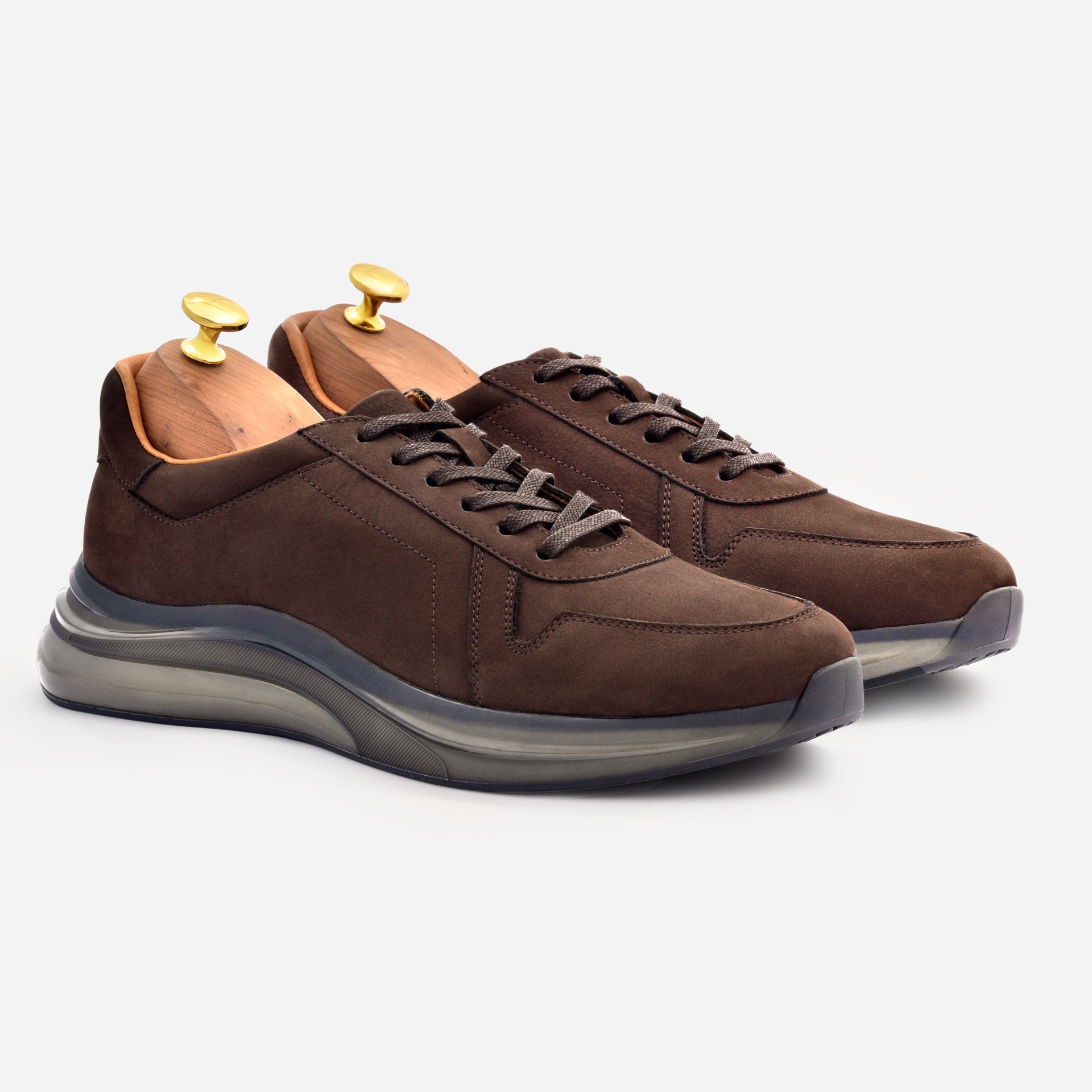 Porto Men’s Nubuck Lace-Up Shoes