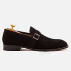 Archie Men’s Belted Loafers – Water-Repellent Suede