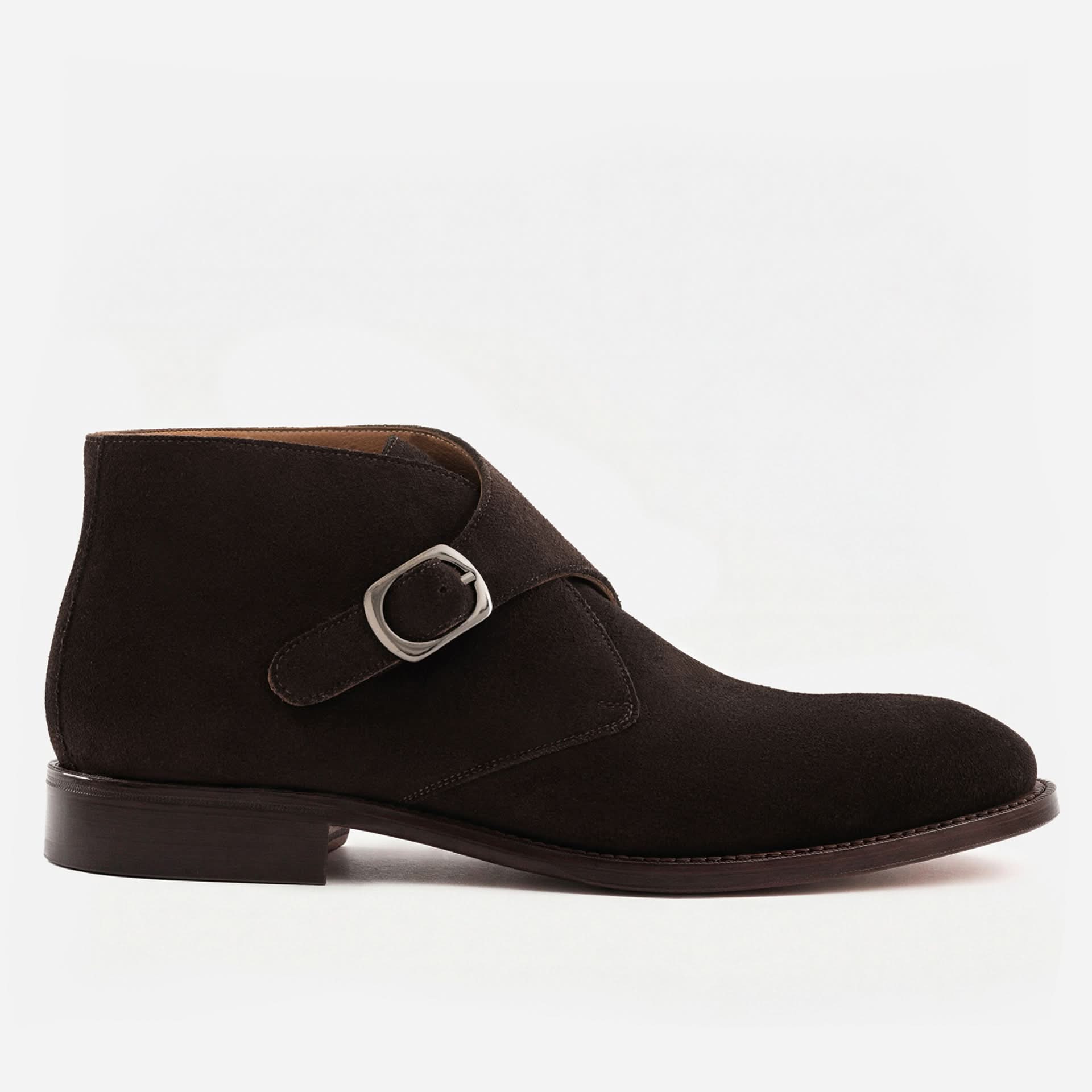 Men’s Gregory Suede Buckle Boots