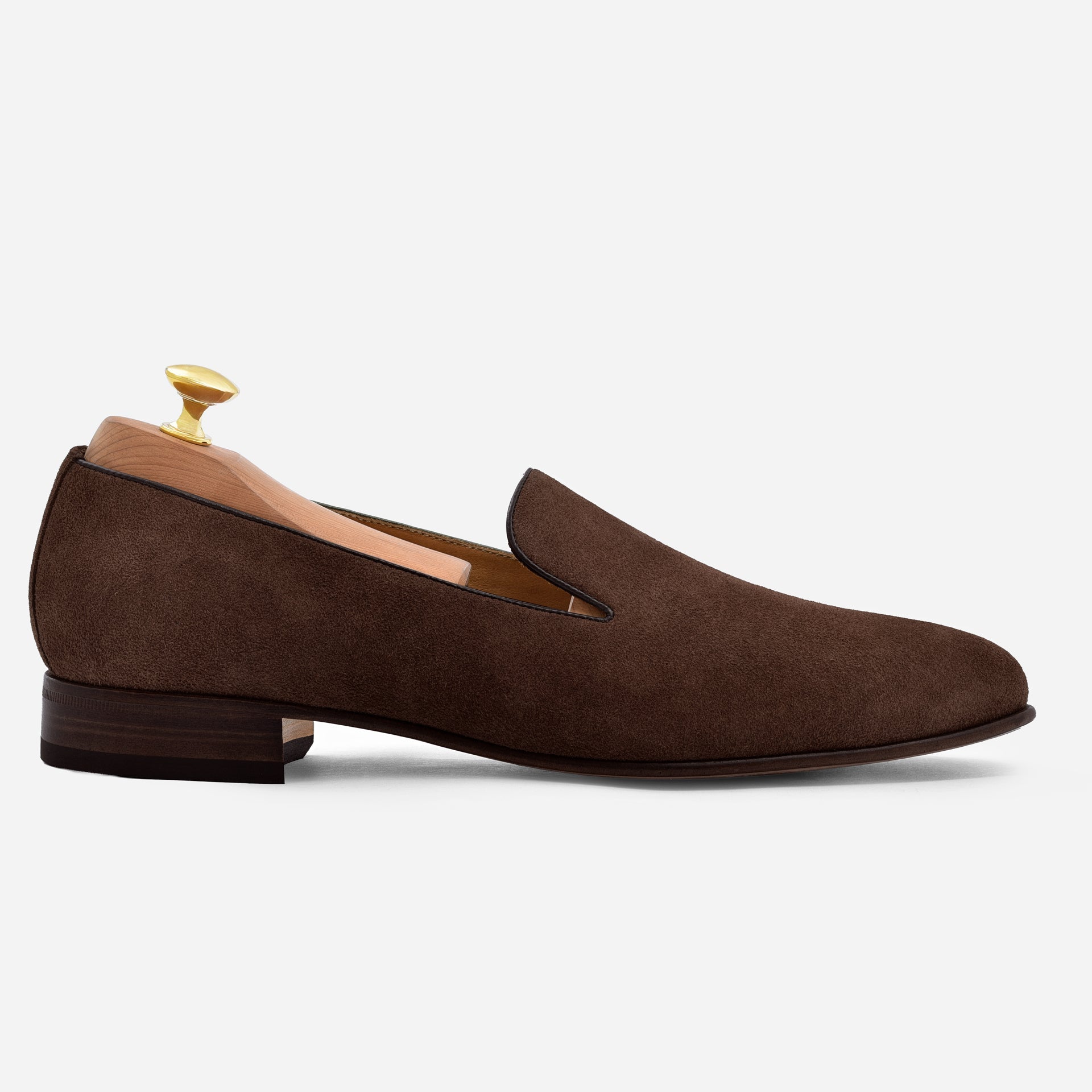 Men’s Langford Wholecut Suede Loafers