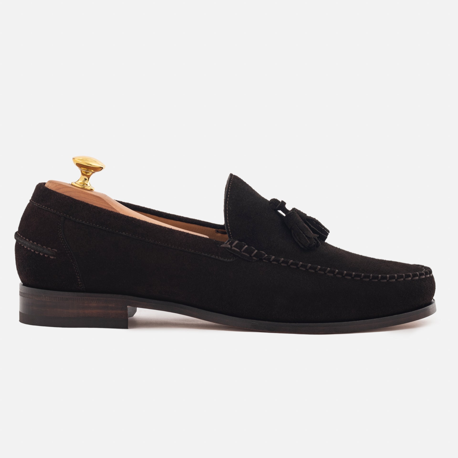Lewis Men’s Water-Repellent Suede Tassel Loafers