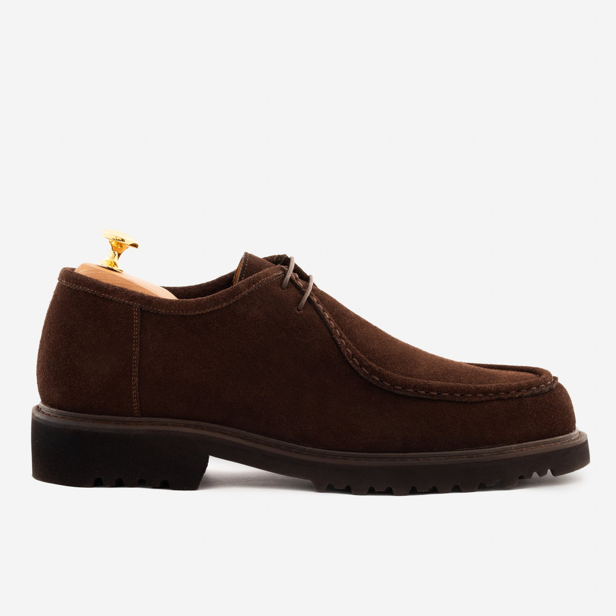Anatomy of the Theo Derby in Water-Repellent Suede