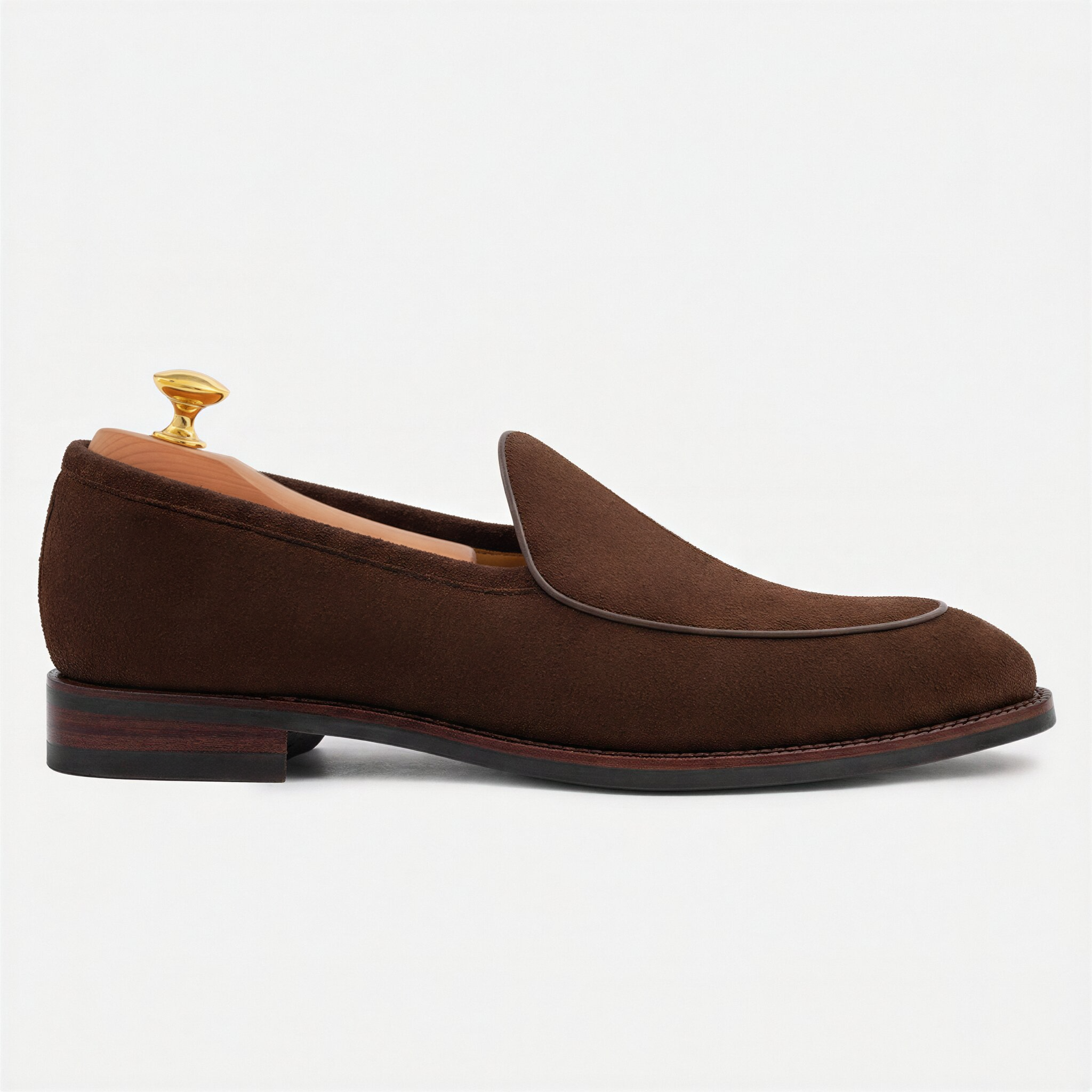 Vincent Men's Belgian Suede Loafers
