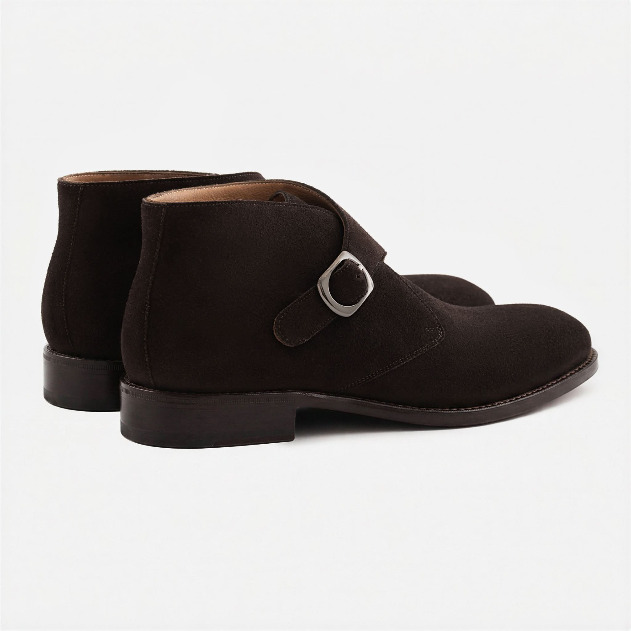 Men’s Gregory Suede Buckle Boots