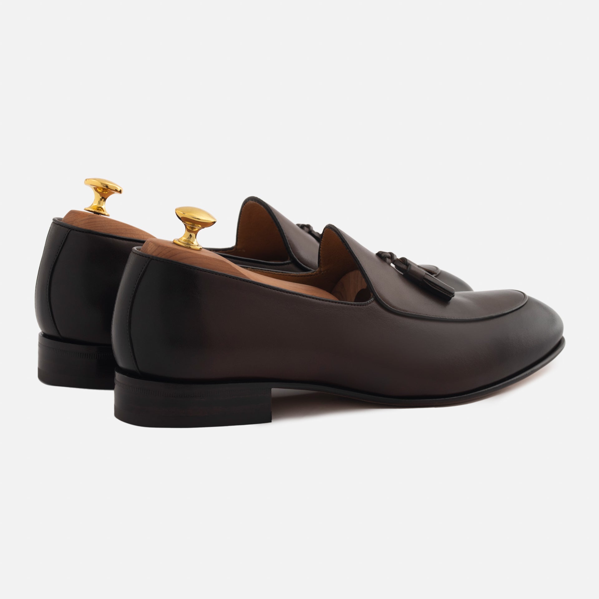 Perry Men's Belgian Loafer in Premium Full-Grain Leather