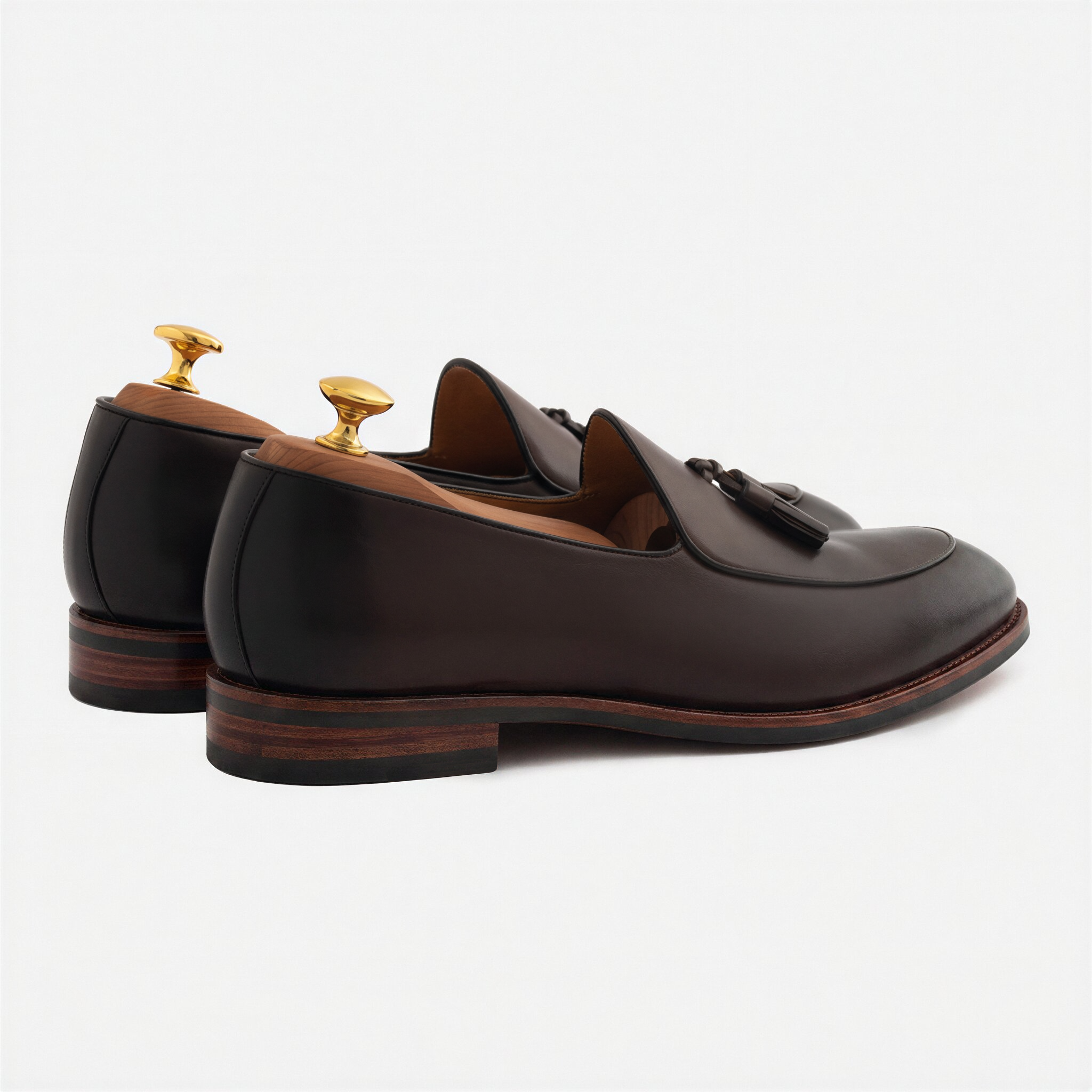 Perry Men's Belgian Loafer in Premium Full-Grain Leather