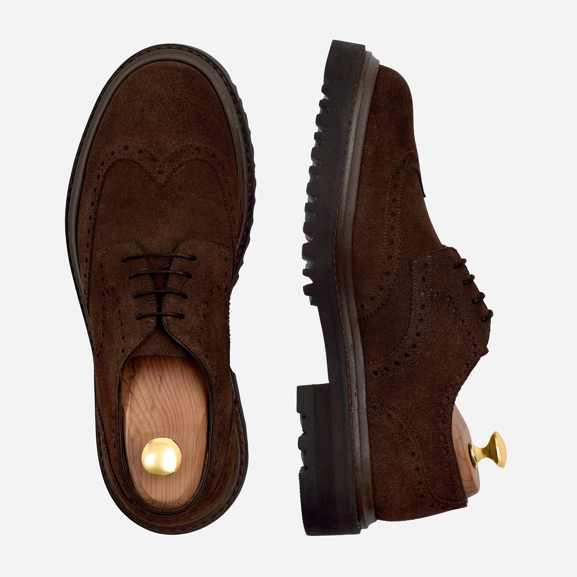 Gibson Wingtips - Suede -  Men's
