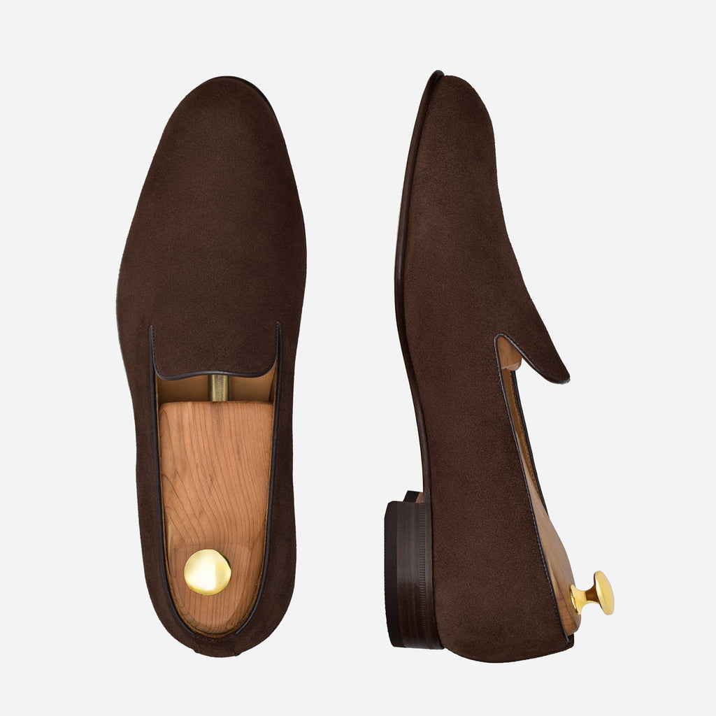 Men’s Langford Wholecut Suede Loafers