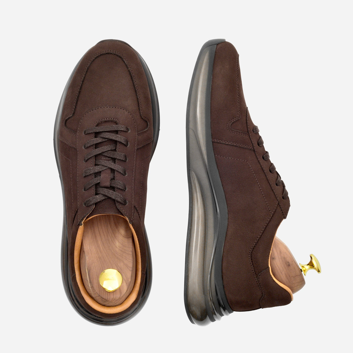 Porto Men’s Nubuck Lace-Up Shoes