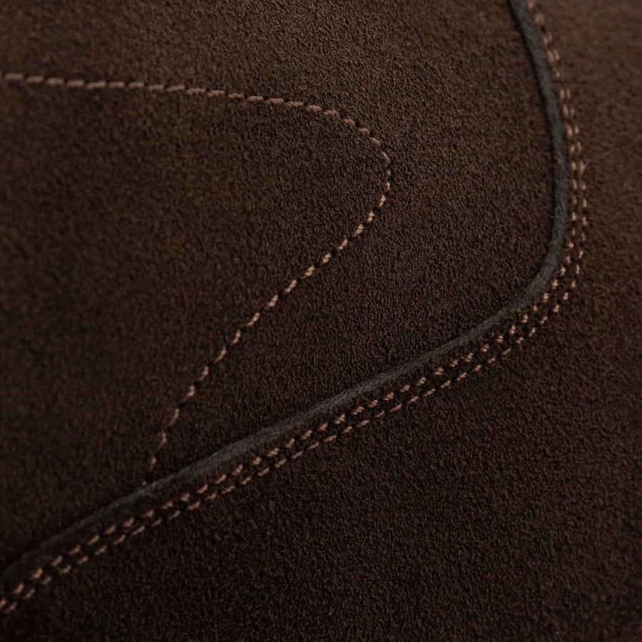 Water-repellent suede