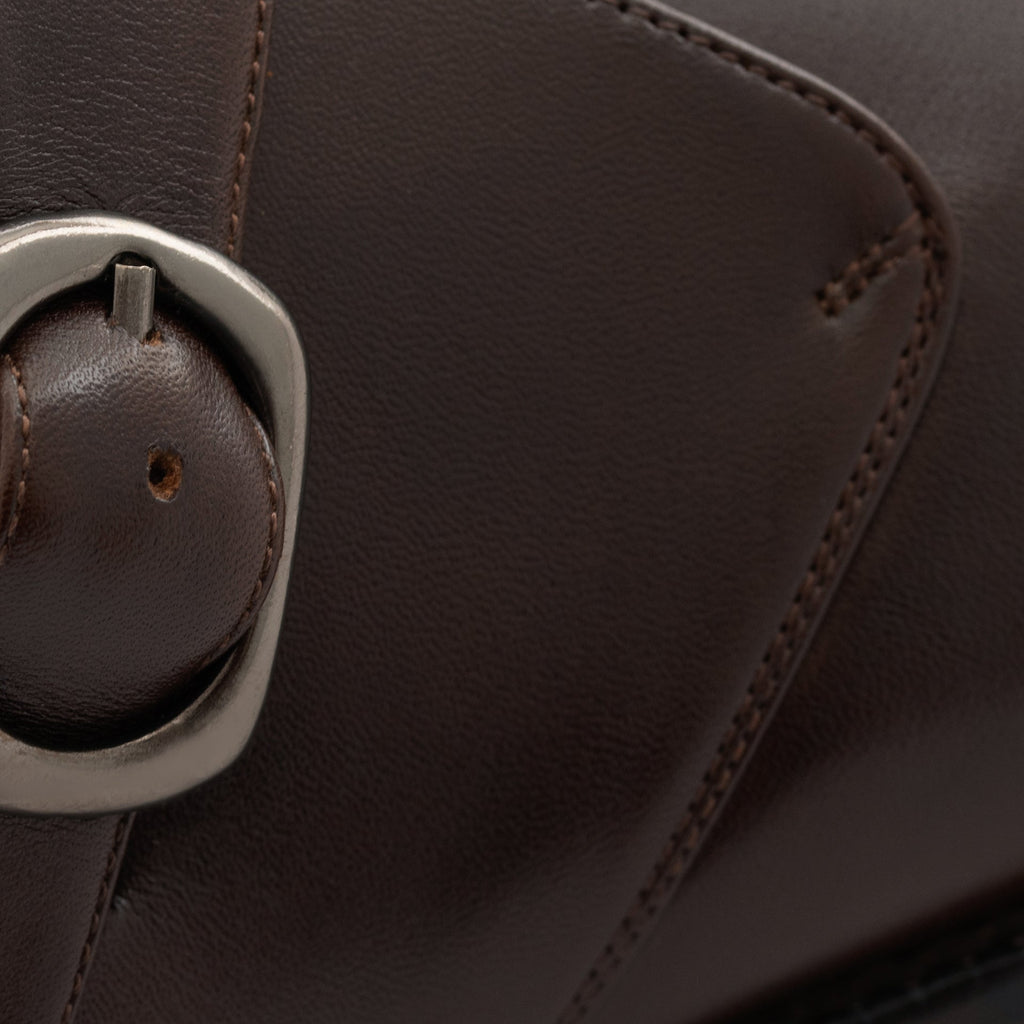 Men’s Gregory Buckle Boots in Premium Full-Grain Leather