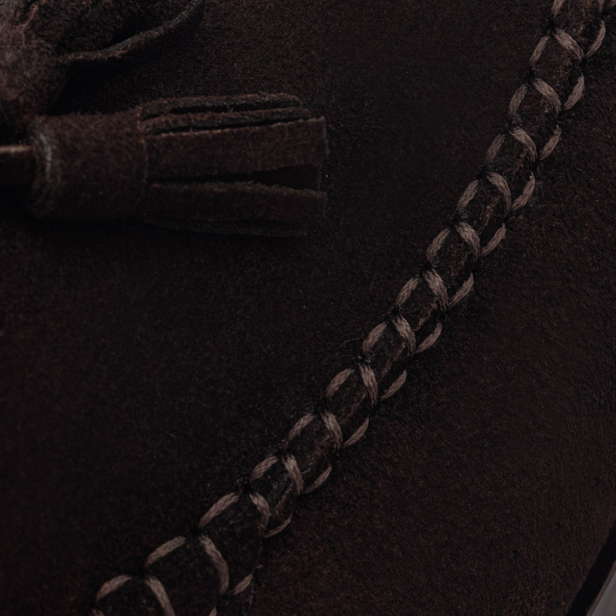 Water-repellent suede