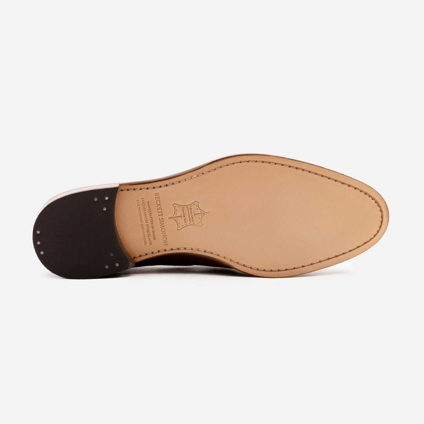 Archie Men’s Belted Loafers – Water-Repellent Suede