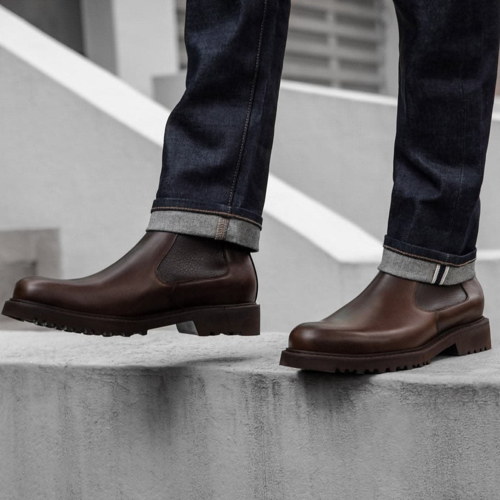 Men's Silva Pull-Up Leather Boots
