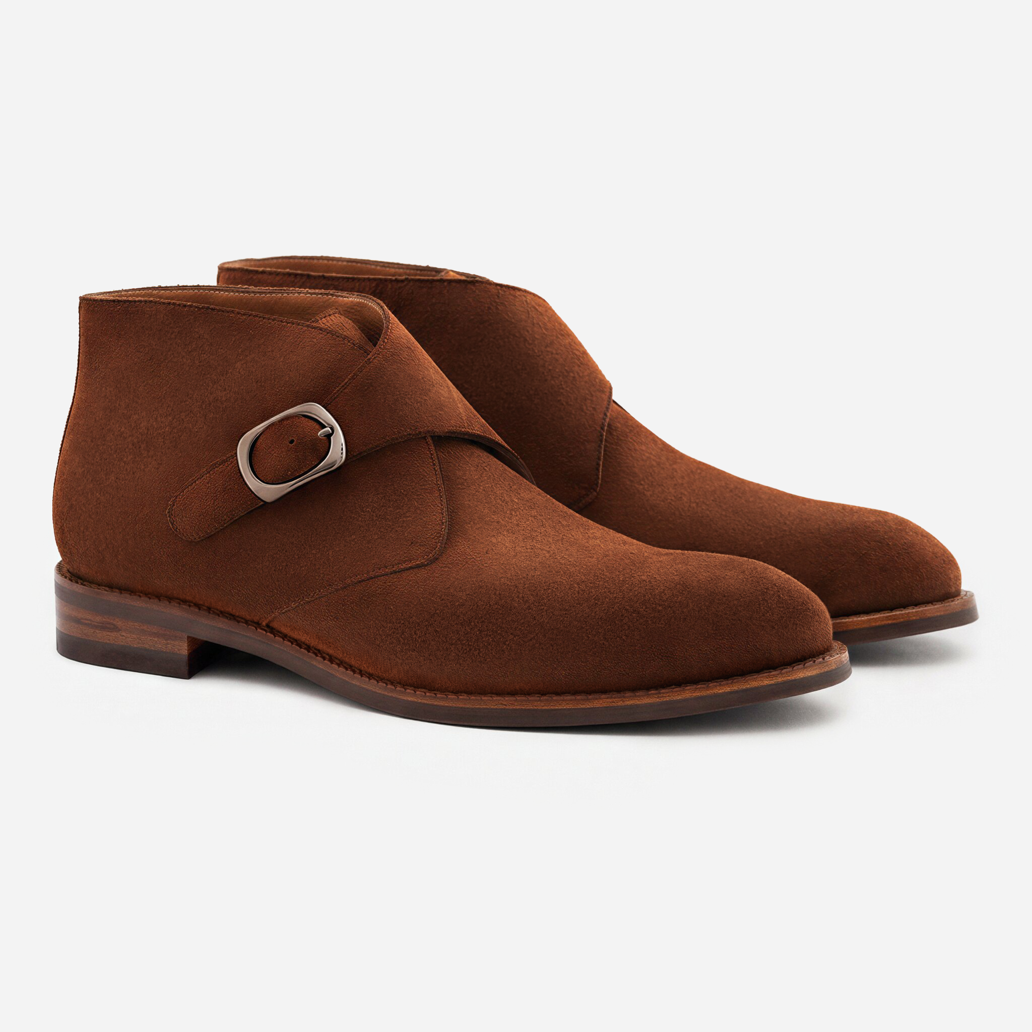 Men’s Gregory Suede Buckle Boots