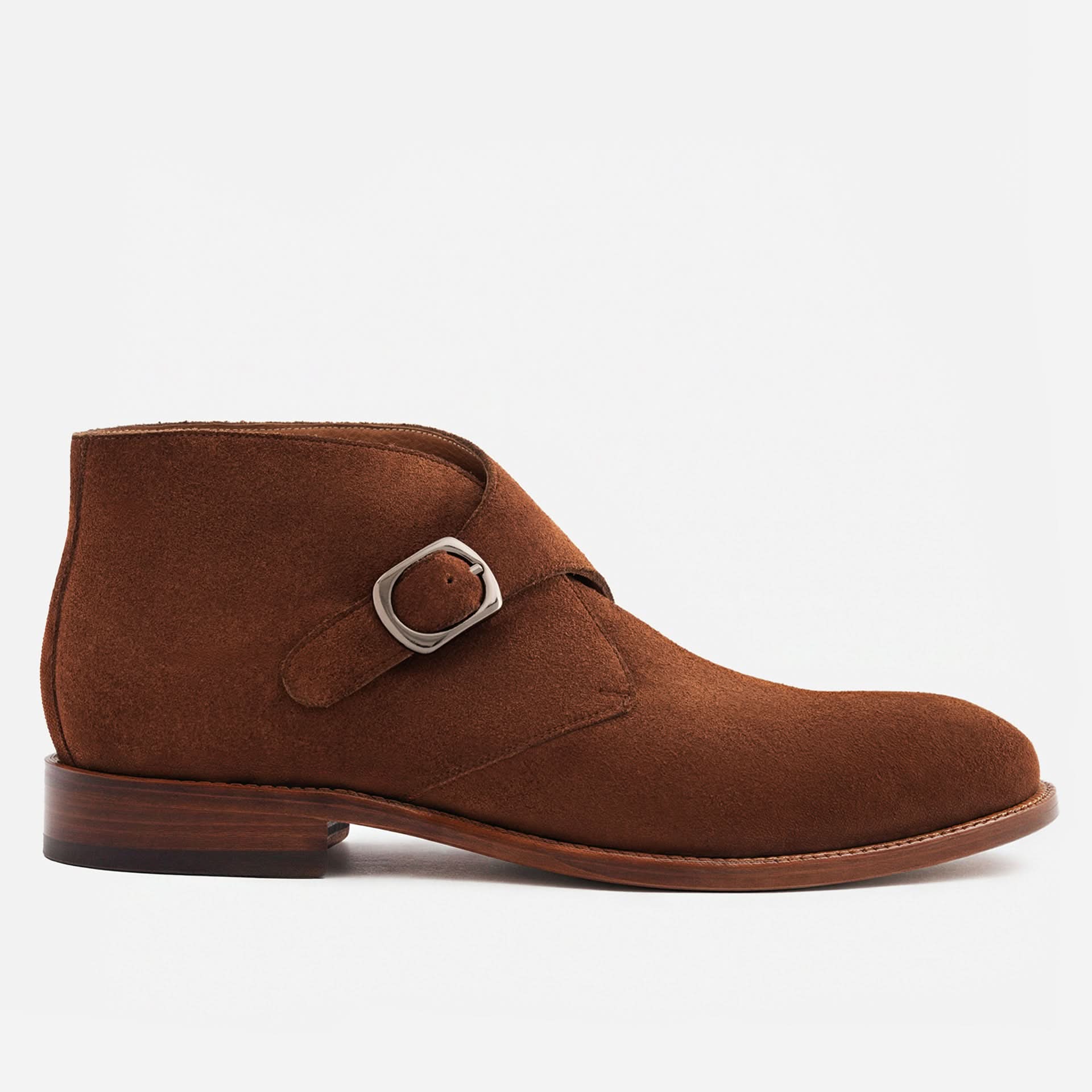 Men’s Gregory Suede Buckle Boots