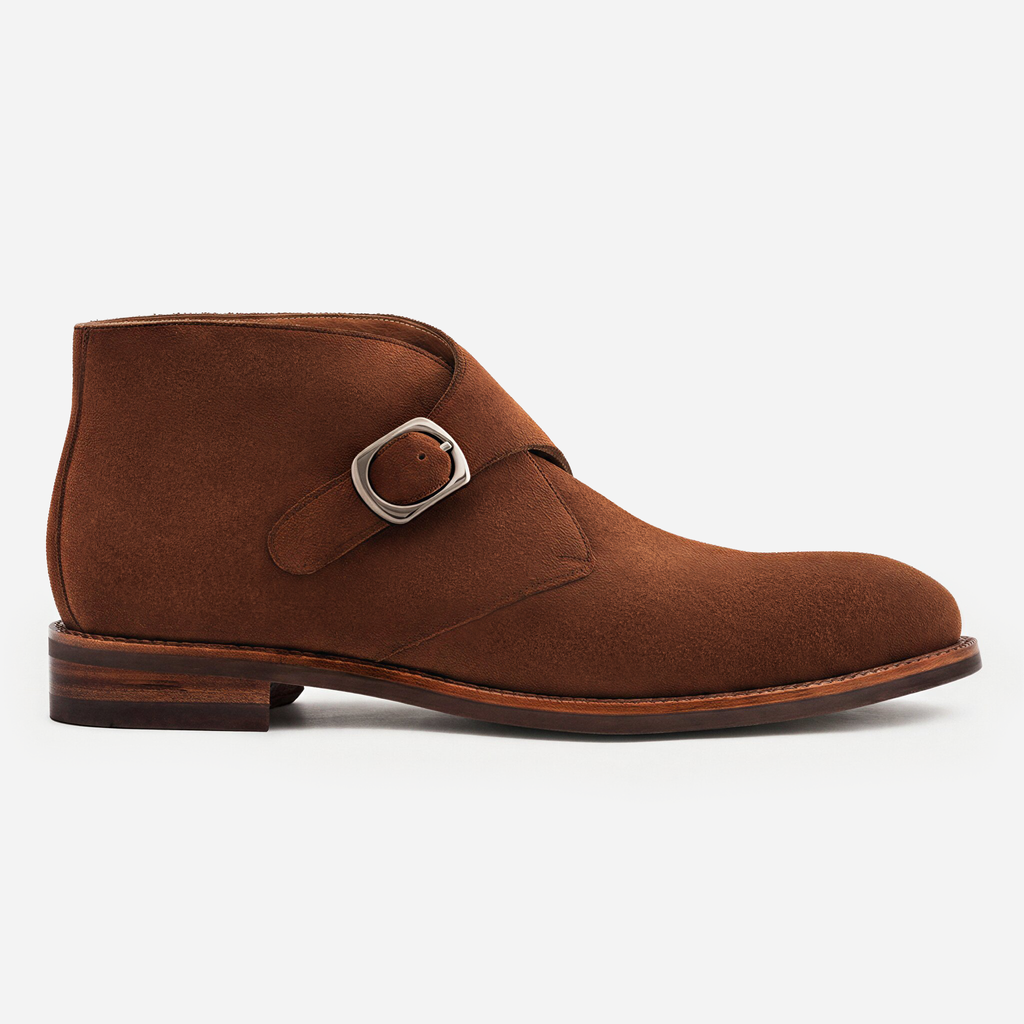 Men’s Gregory Suede Buckle Boots