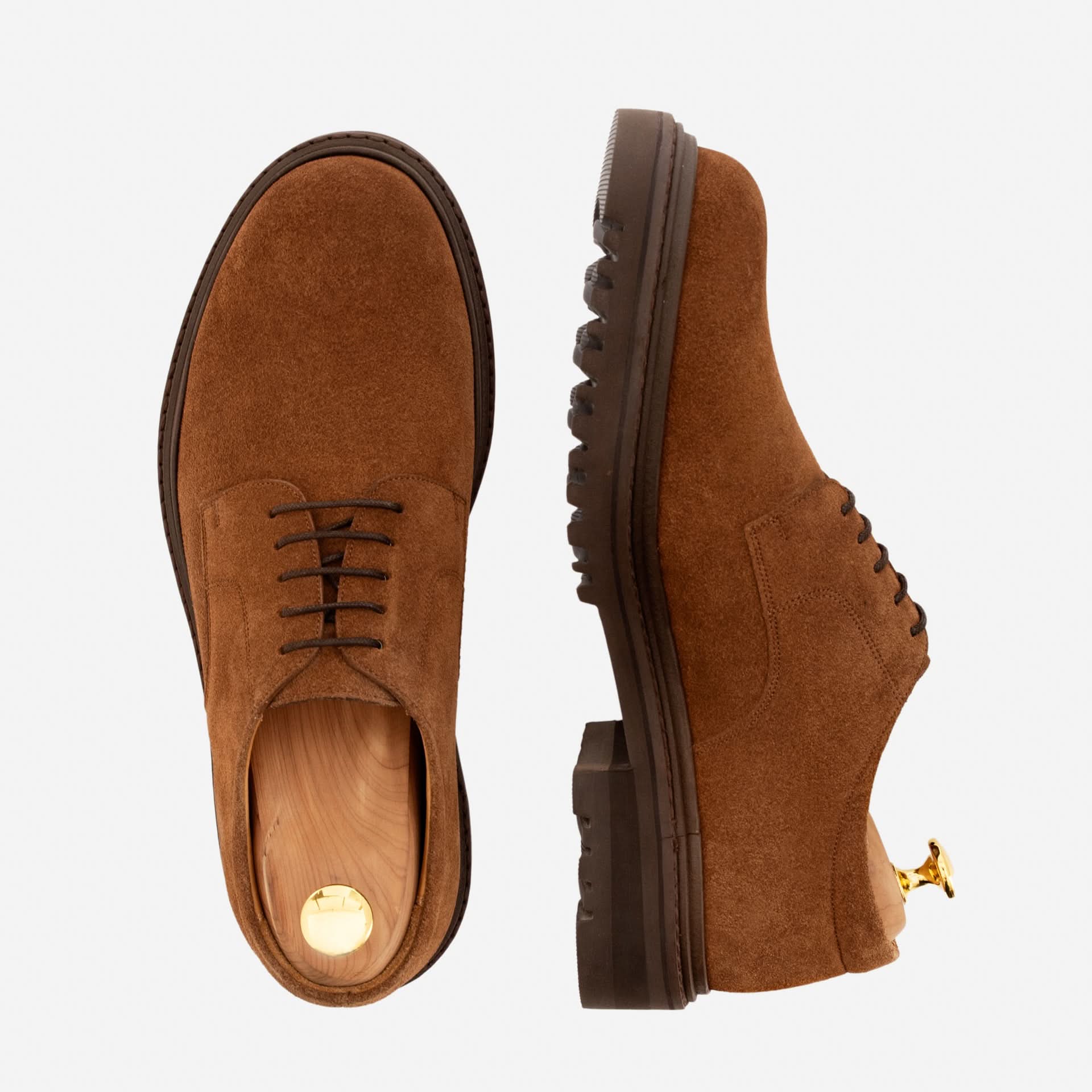Palermo Derby - Water Repellent Suede - Men’s