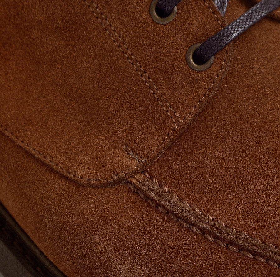 Water-repellent suede