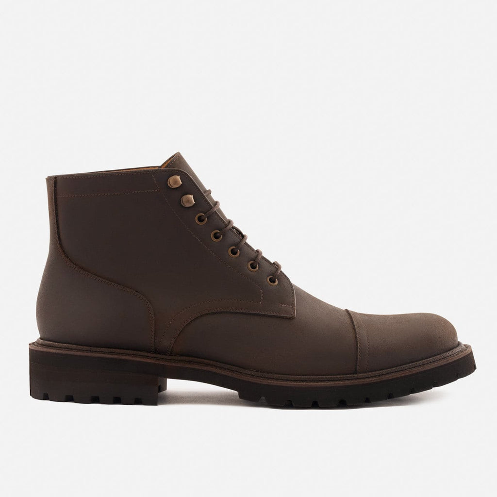 Williamson Men’s Pull-Up Boots with Rugged Commando Sole