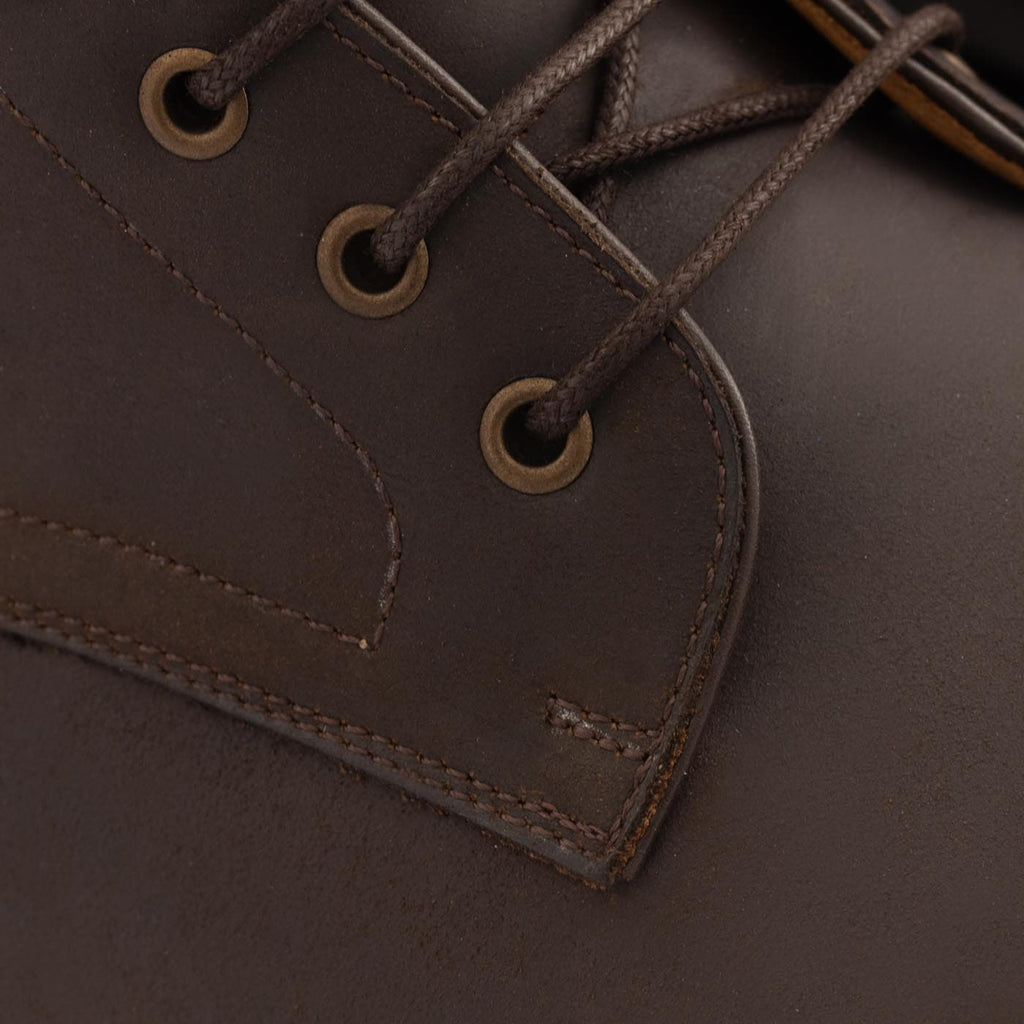 Williamson Men’s Pull-Up Boots with Rugged Commando Sole