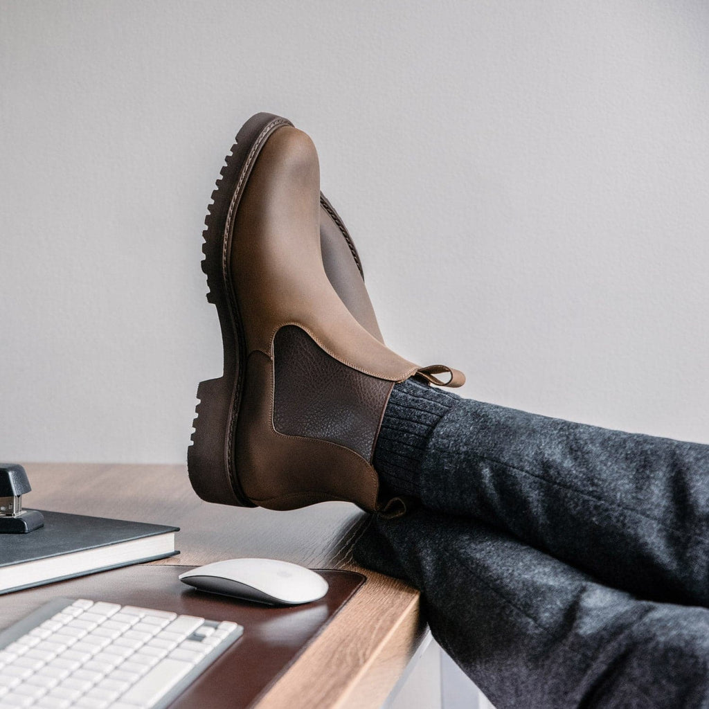 Men's Silva Pull-Up Leather Boots