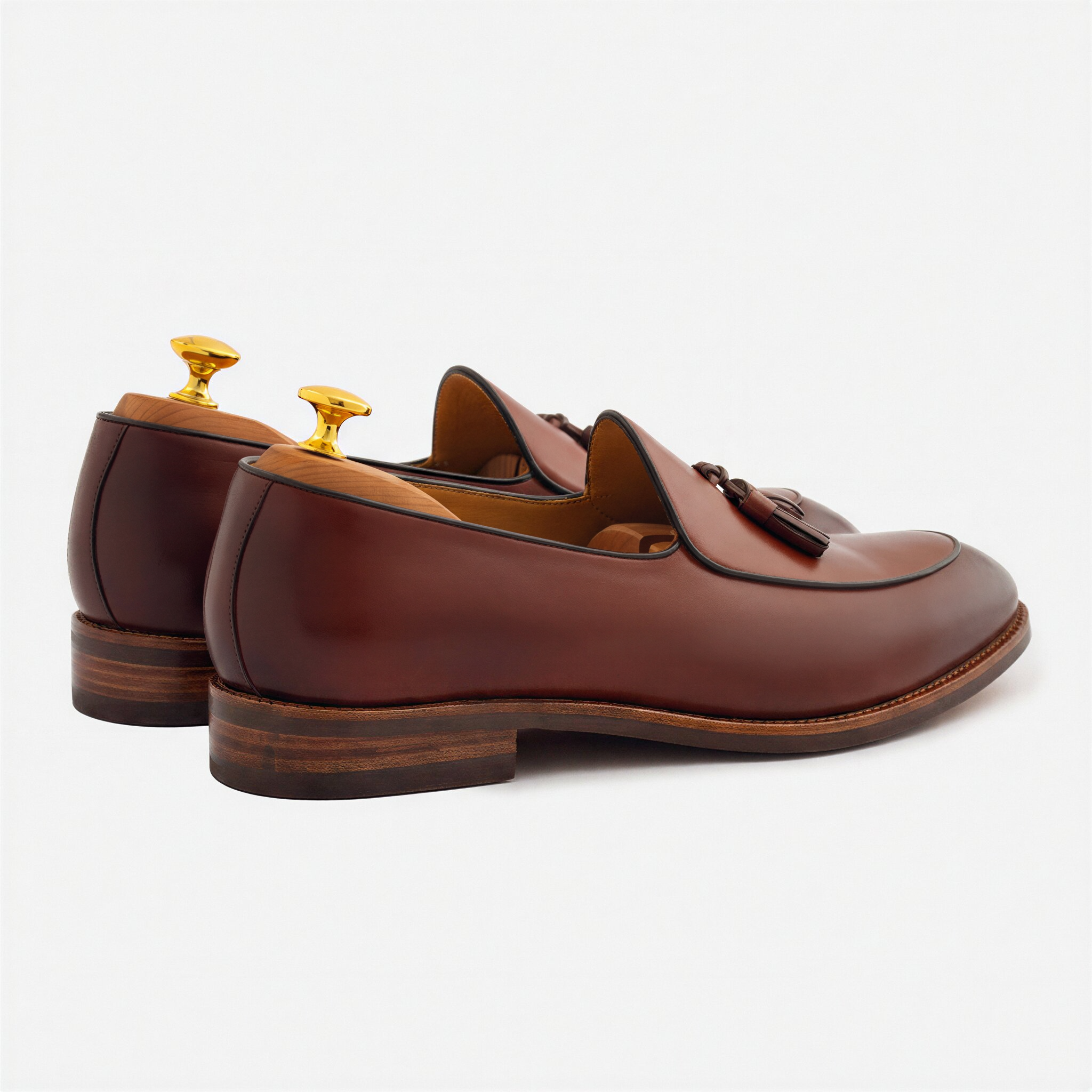 Perry Men's Belgian Loafer in Premium Full-Grain Leather