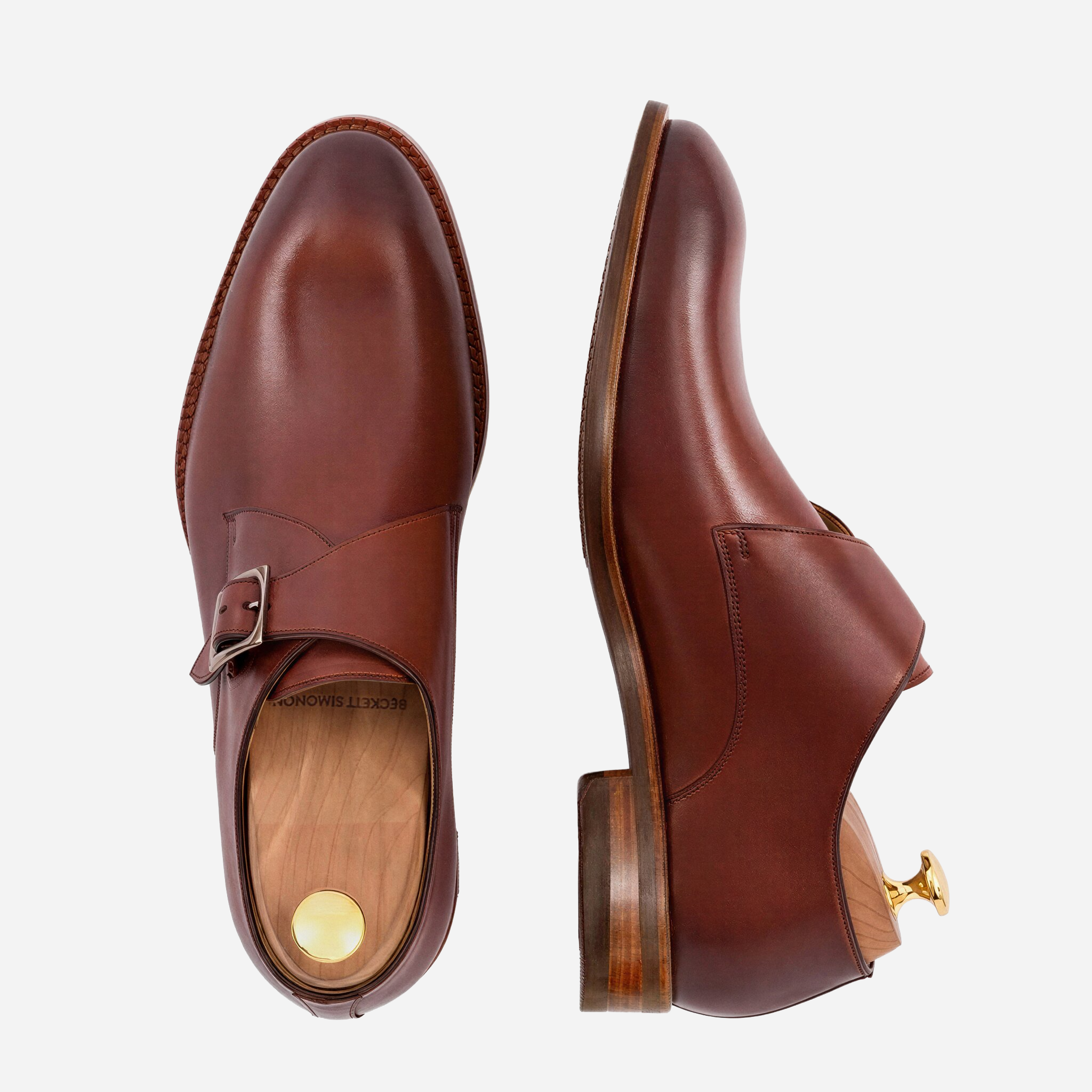 Men's Leonard Monk Strap Shoes
