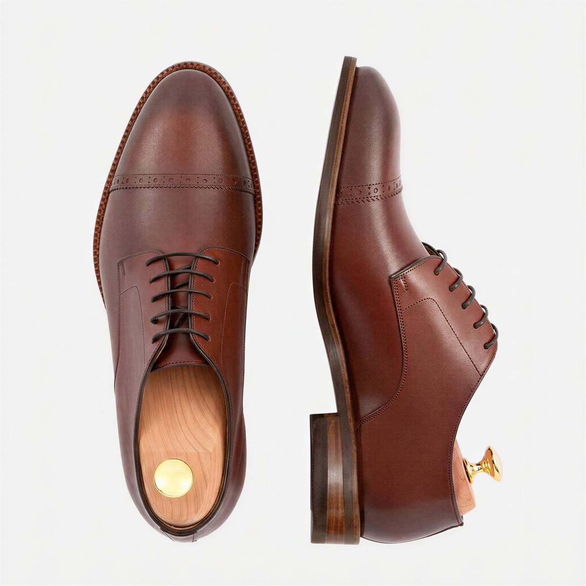 Norman Cap Toe Derbies - Men's