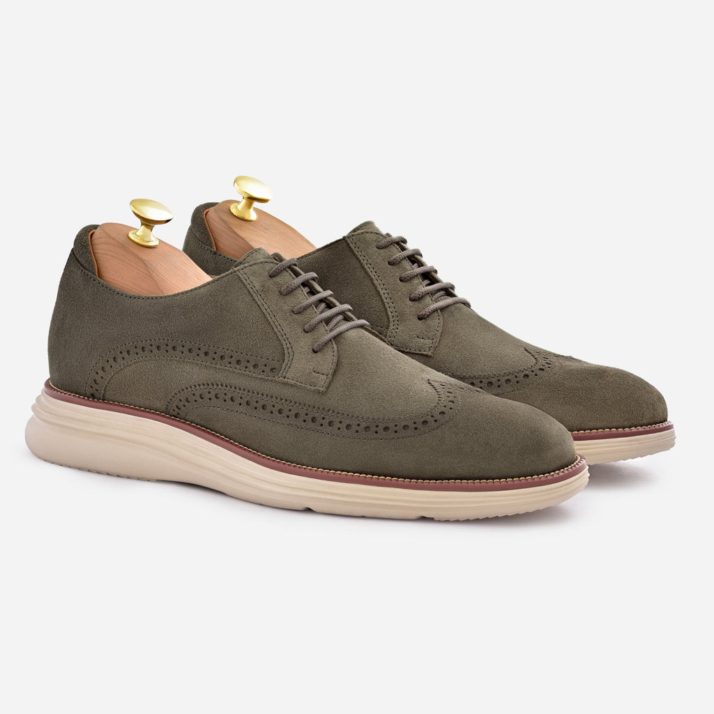 Redford Brogue Derbies - Suede - Men´s
