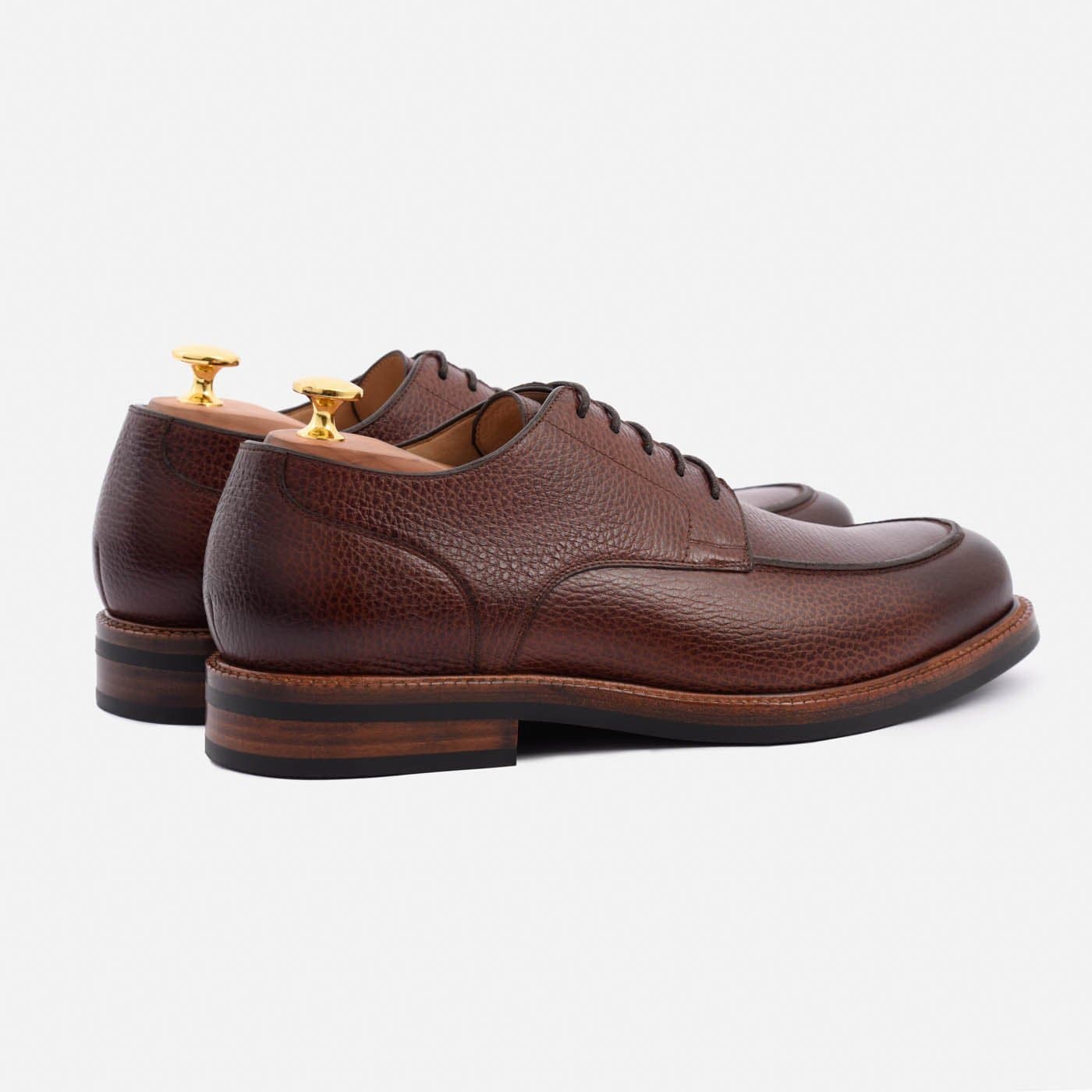 Anders Split Toe Derbies - Pebbled - Men's