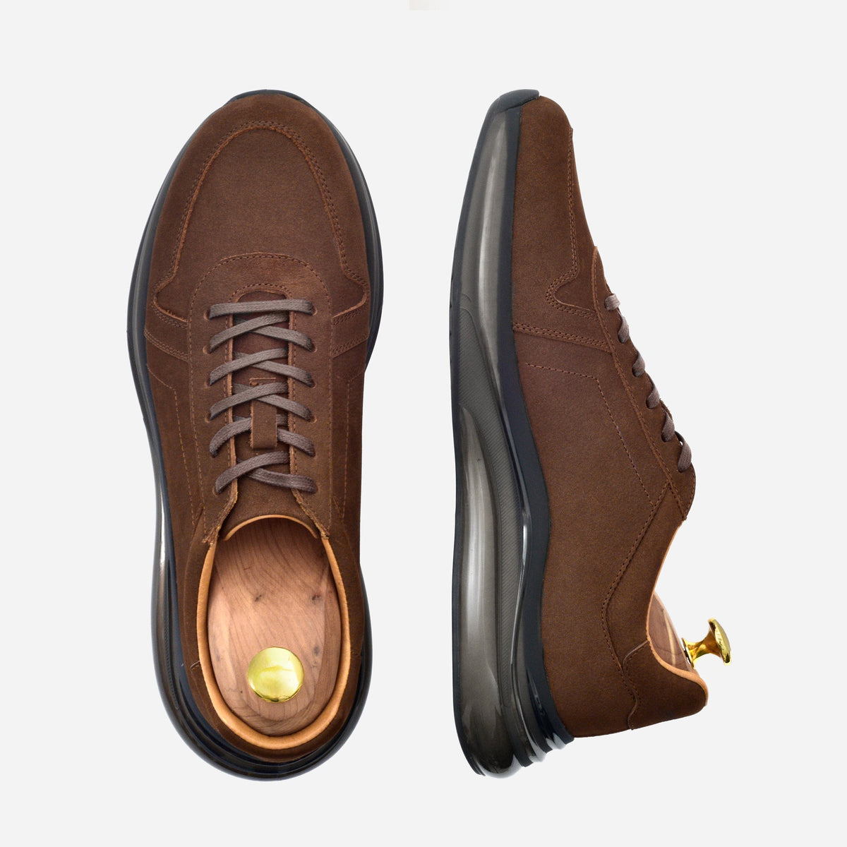 Porto Men’s Nubuck Lace-Up Shoes