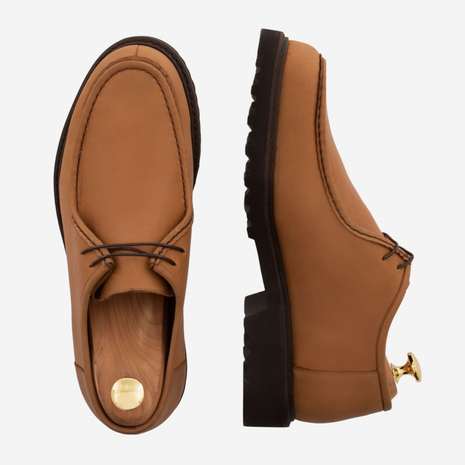 Theo Derby - Men’s Pull Up Leather