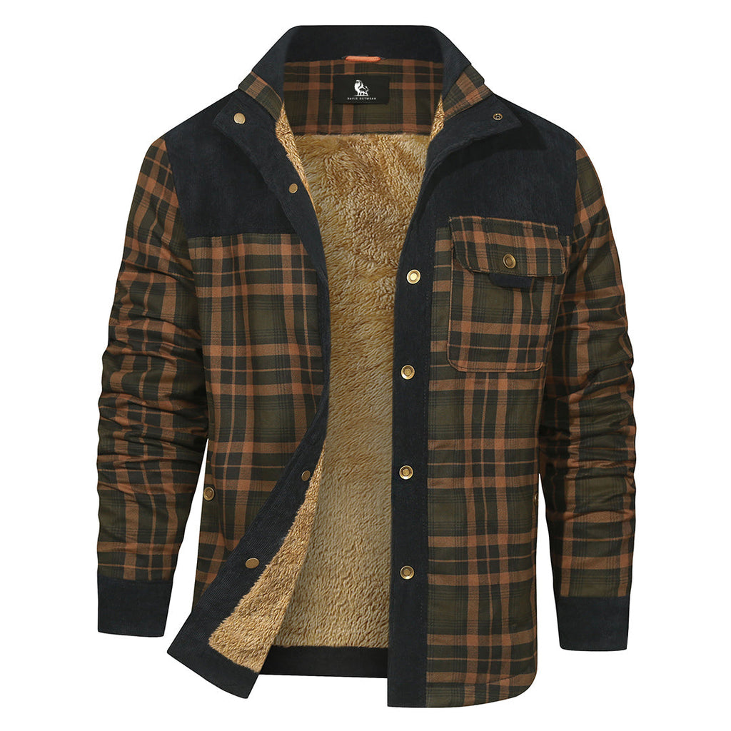 Plaid Shirt Jacket